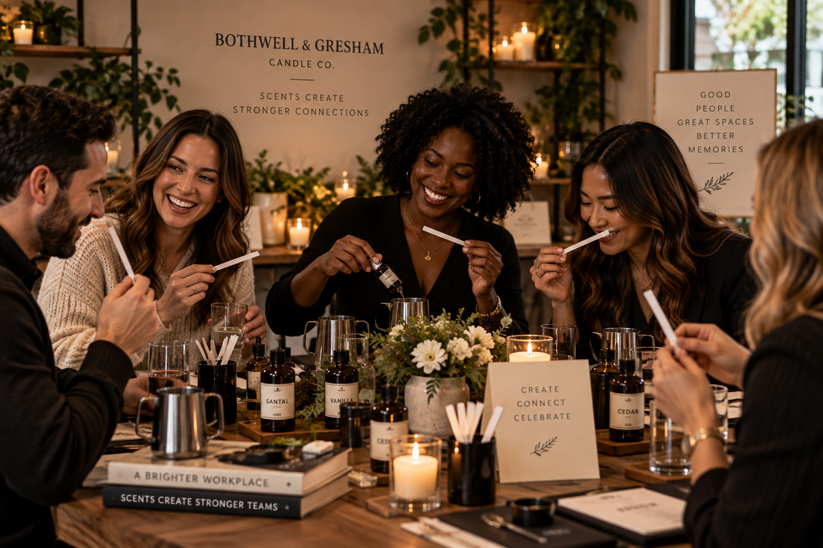Bothwell and Gresham candle-making experience