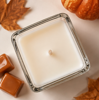 Caramel Harvest Fall Candle – Caramel, Pumpkin & Maple