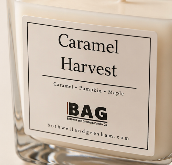 Caramel Harvest Fall Candle – Caramel, Pumpkin & Maple