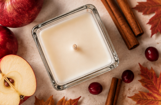 Apple Harvest Fall Candle – Apple, Cranberry & Cinnamon