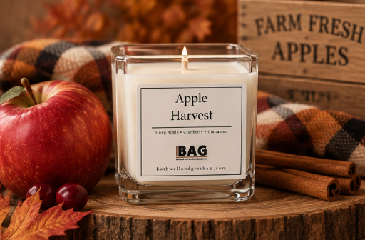 Apple Harvest Fall Candle – Apple, Cranberry & Cinnamon
